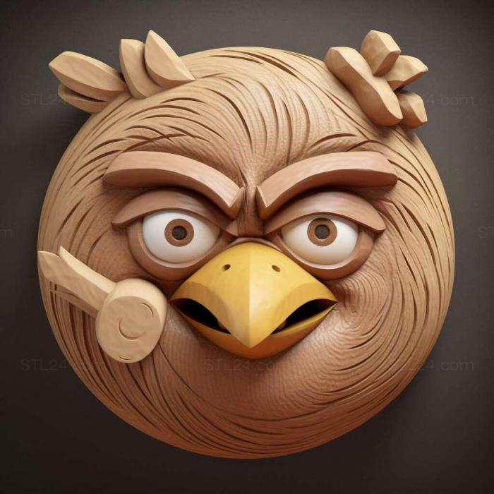 Игры (Angry Birds Go 3, GAMES_17695) 3D модель для ЧПУ станка